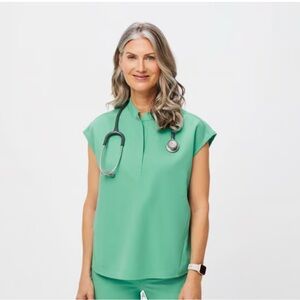 Women's Surgical Green Rafaela Top
